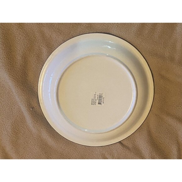 Rooster Dinner Plate Hand Painted 25CM  Flowers Grapes - Picture 2 of 2